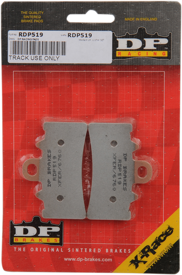 DP BRAKES RDP Racing Brake Pads - Husqvarna/KTM RDP519 - Cycle City Outdoors