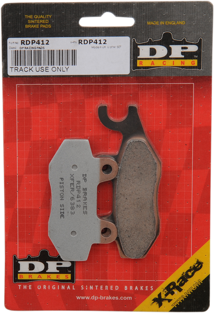 DP BRAKES RDP Racing Brake Pads - Ninja RDP412 - Cycle City Outdoors
