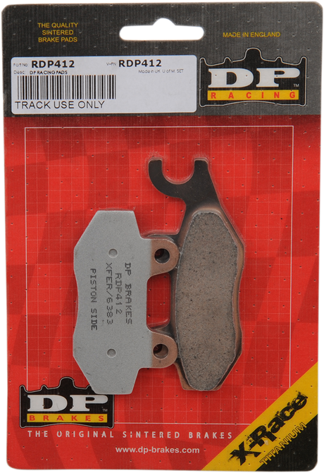 DP BRAKES RDP Racing Brake Pads - Ninja RDP412 - Cycle City Outdoors