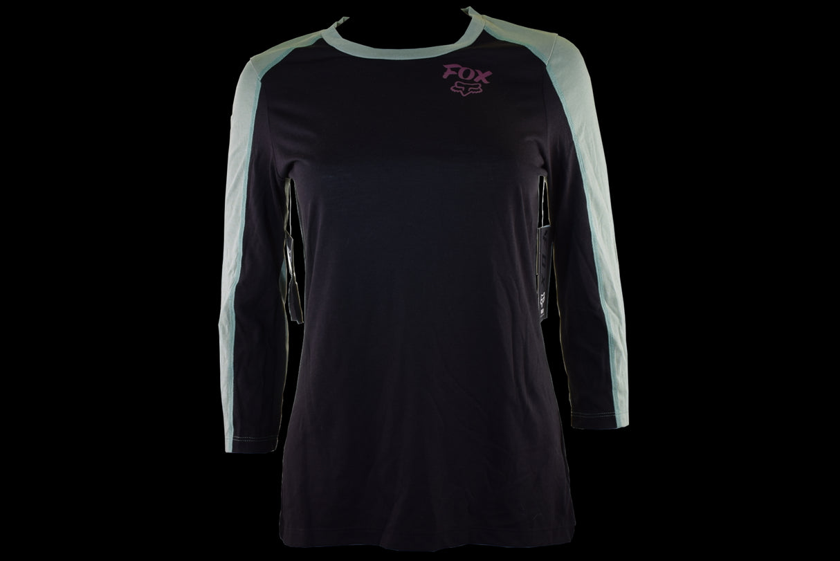 Fox Racing - Womens Ranger Dr 3/4 Jrsy - Blk/Grn - S