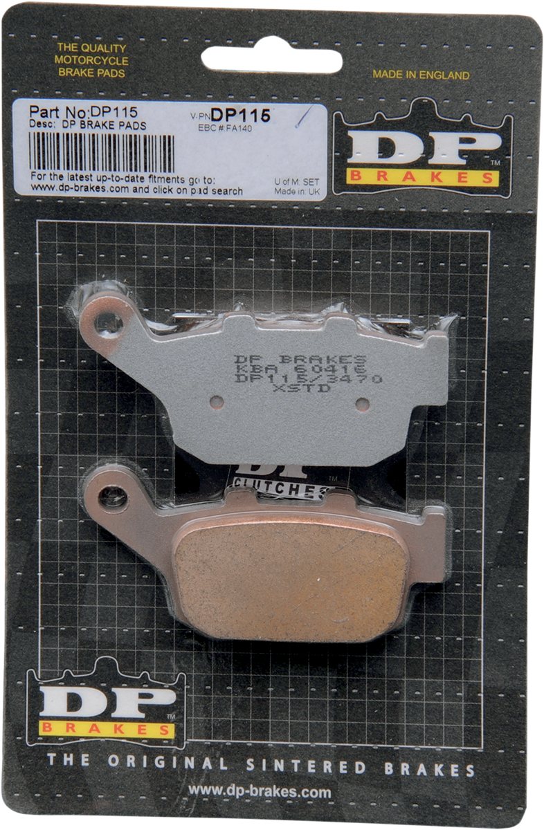 DP BRAKES Standard Brake Pads DP115 - Cycle City Outdoors