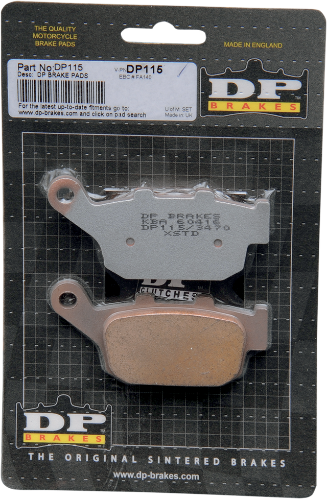 DP BRAKES Standard Brake Pads DP115 - Cycle City Outdoors