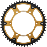 SUPERSPROX Stealth Rear Sprocket - 52 Tooth - Gold - Yamaha RST-245-52-GLD