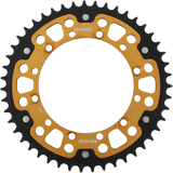 SUPERSPROX Stealth Rear Sprocket - 47 Tooth - Gold - Kawasaki/Suzuki RST-460-47-GLD
