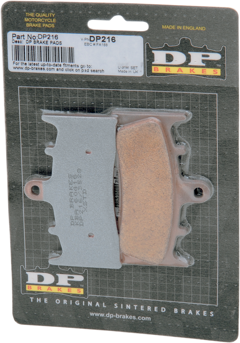 DP BRAKES Standard Brake Pads - Kawasaki/Suzuki DP216 - Cycle City Outdoors