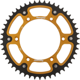 SUPERSPROX Stealth Rear Sprocket - 48 Tooth - Gold - Kawasaki/Suzuki RST-808-48-GLD