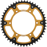 SUPERSPROX Stealth Rear Sprocket - 49 Tooth - Gold - Kawasaki/Suzuki RST-808-49-GLD