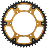 SUPERSPROX Stealth Rear Sprocket - 50 Tooth - Gold - Kawasaki/Suzuki RST-808-50-GLD