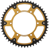 SUPERSPROX Stealth Rear Sprocket - 51 Tooth - Gold - Kawasaki/Suzuki RST-808-51-GLD