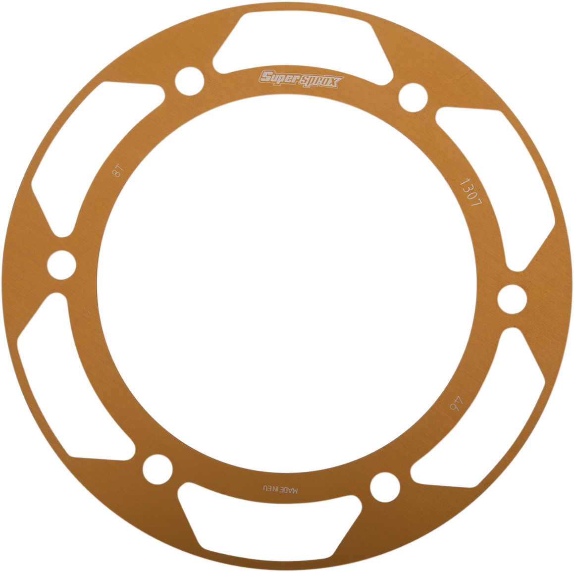 SUPERSPROX Edge Rear Sprocket Insert - Gold - 46 Tooth RACD-1307-46-GLD