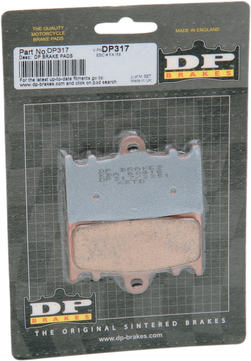 DP BRAKES Standard Brake Pads - Kawasaki/Suzuki DP317 - Cycle City Outdoors
