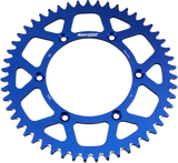 SUPERSPROX Rear Sprocket - Blue - Yamaha - 51 Tooth RAL-245-51-BLU