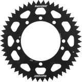 SUPERSPROX Rear Sprocket - Black - Kawasaki/Suzuki - 50 Tooth RAL-457-50-BLK