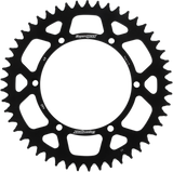 SUPERSPROX Rear Sprocket - Black - Kawasaki/Suzuki - 49 Tooth RAL-460-49-BLK