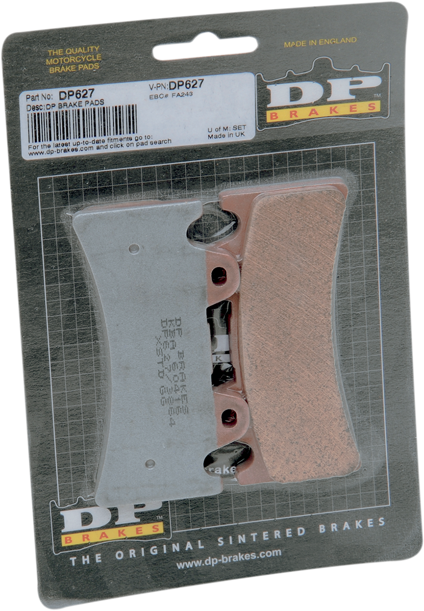 DP BRAKES Sintered Brake Pads - 6-Piston J-Brake DP-627 - Cycle City Outdoors