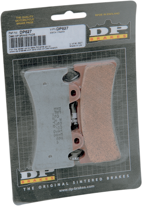 DP BRAKES Sintered Brake Pads - 6-Piston J-Brake DP-627 - Cycle City Outdoors