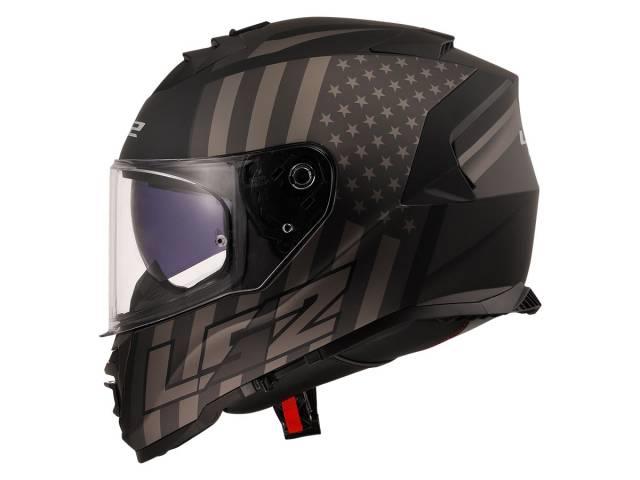 LS2 - Assault Flag Full Face Helmet - Matte Black/Gray - L (Open Box)