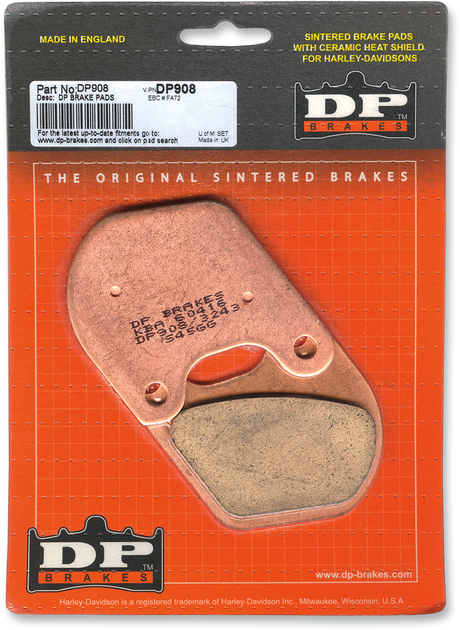 DP BRAKES Sintered Brake Pads - DP908 DP908 - Cycle City Outdoors