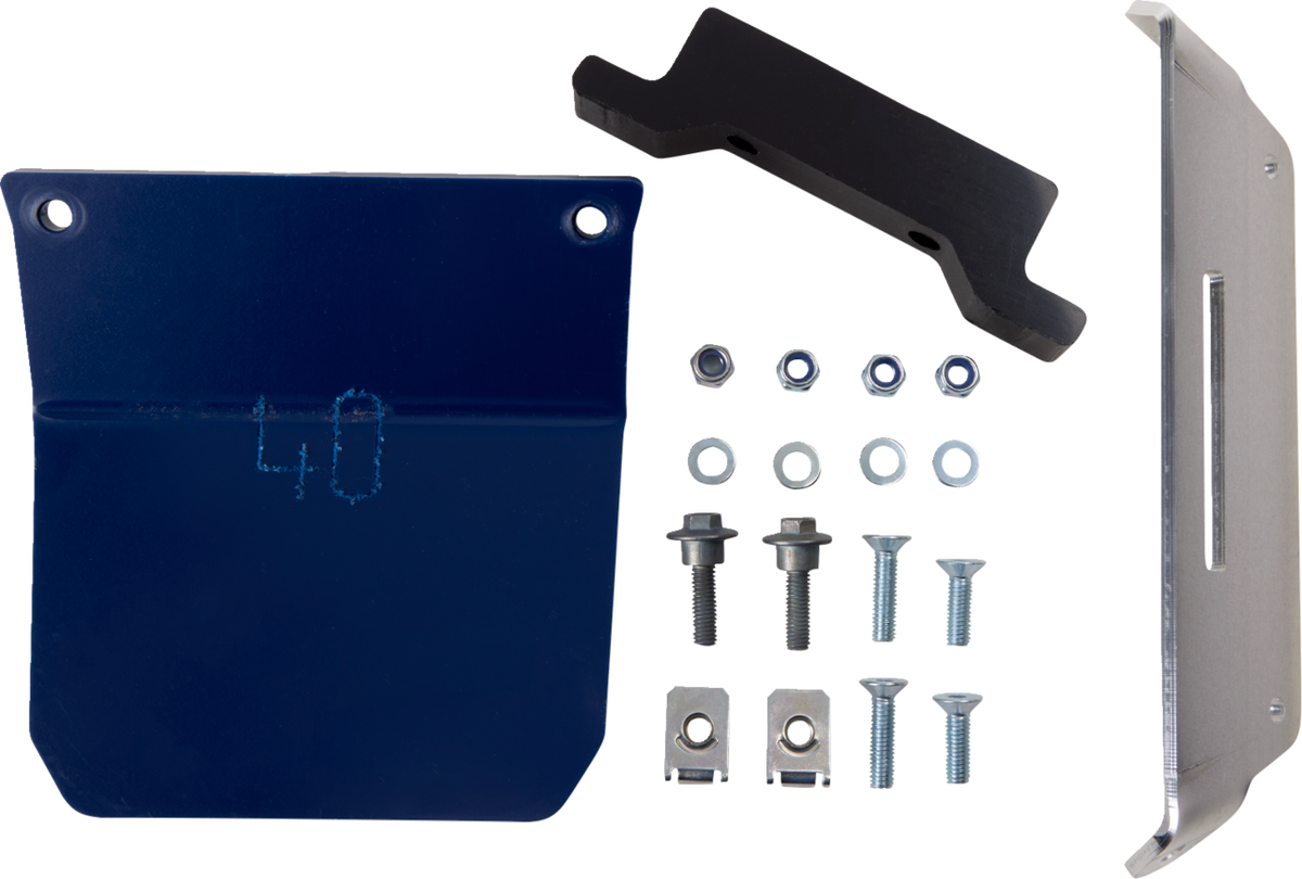 Axp Racing AX1673 Xtrem Skid Plate- Blue - Husqvarna - TC/TE '23-'27 | Off-Road