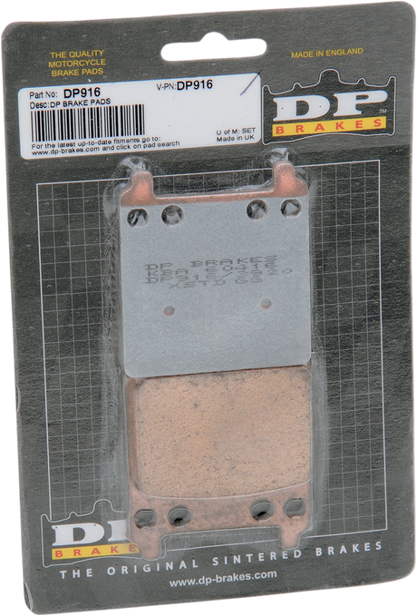 DP BRAKES Standard Brake Pads - Honda DP916 - Cycle City Outdoors