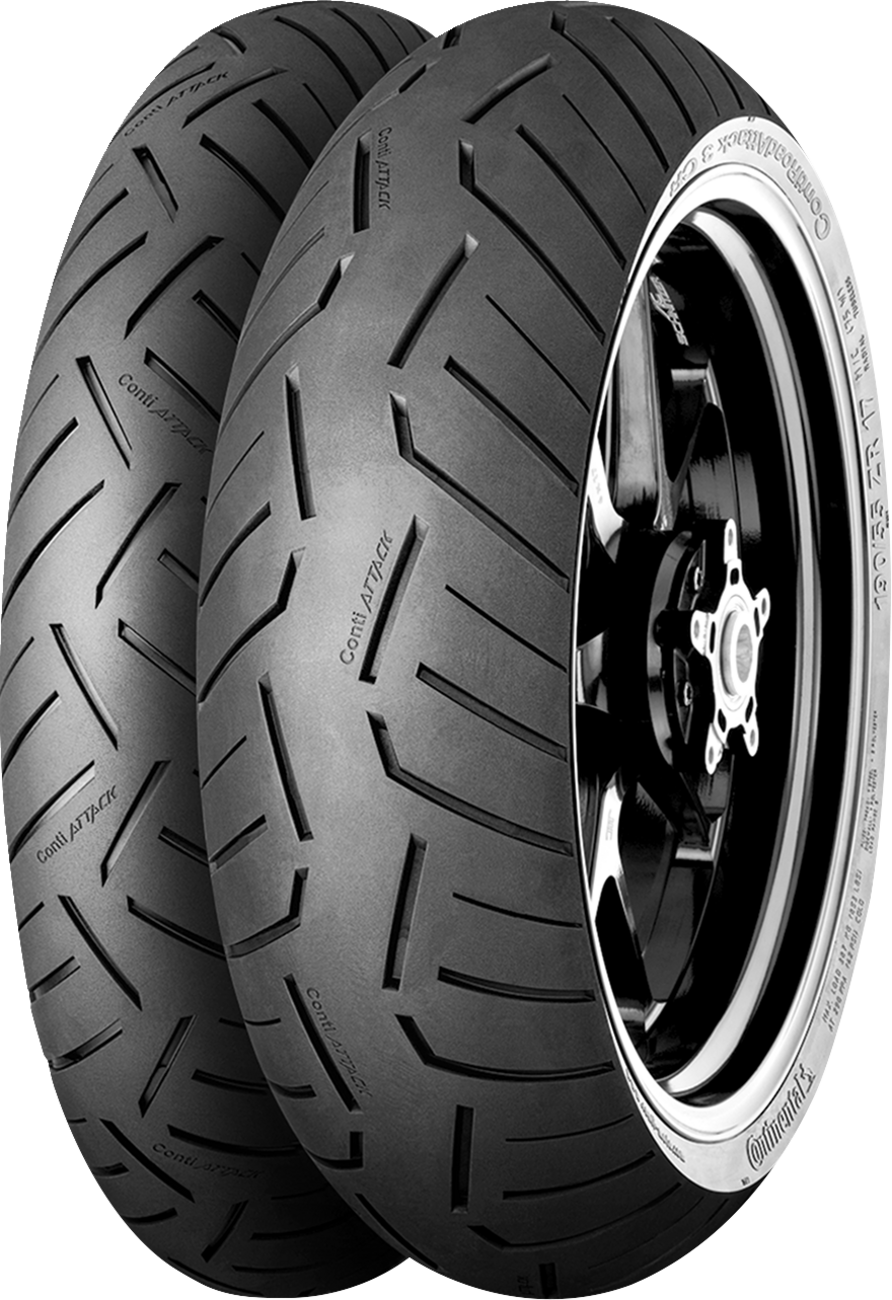 CONTINENTAL Tire - ContiRoadAttack 3 - Front - 100/90R18 - 56V 02445640000