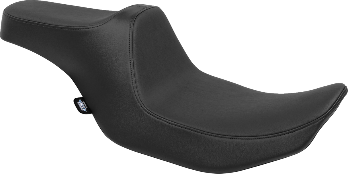 DRAG SPECIALTIES Predator III Seat - Smooth - Black - FLT/FLH '23-'24 4686A