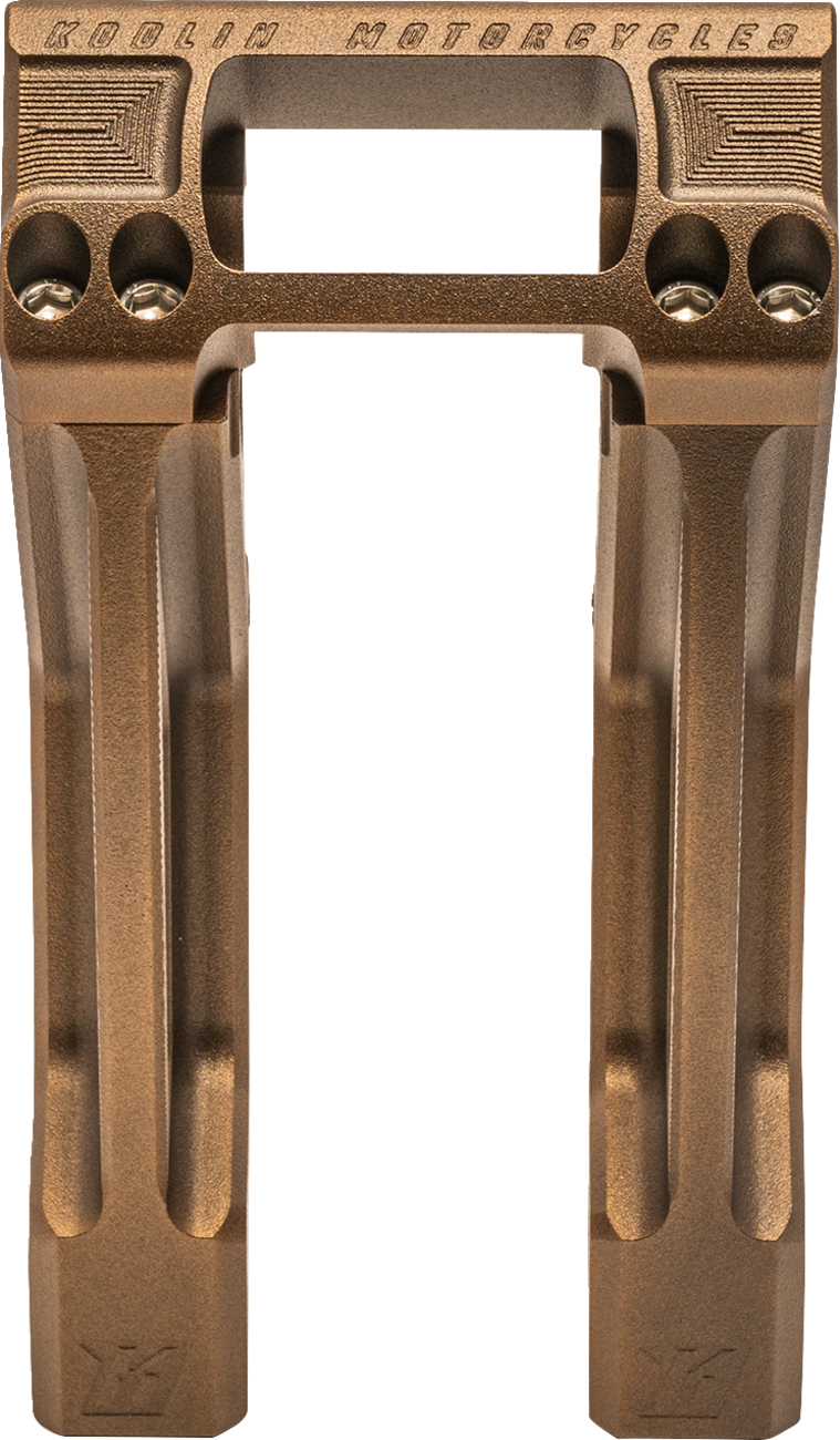 KODLIN USA Fastback Risers - 10" - Bronze K55121B