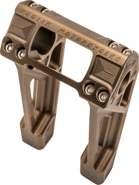 KODLIN USA Fastback Risers - 10" - Bronze K55121B