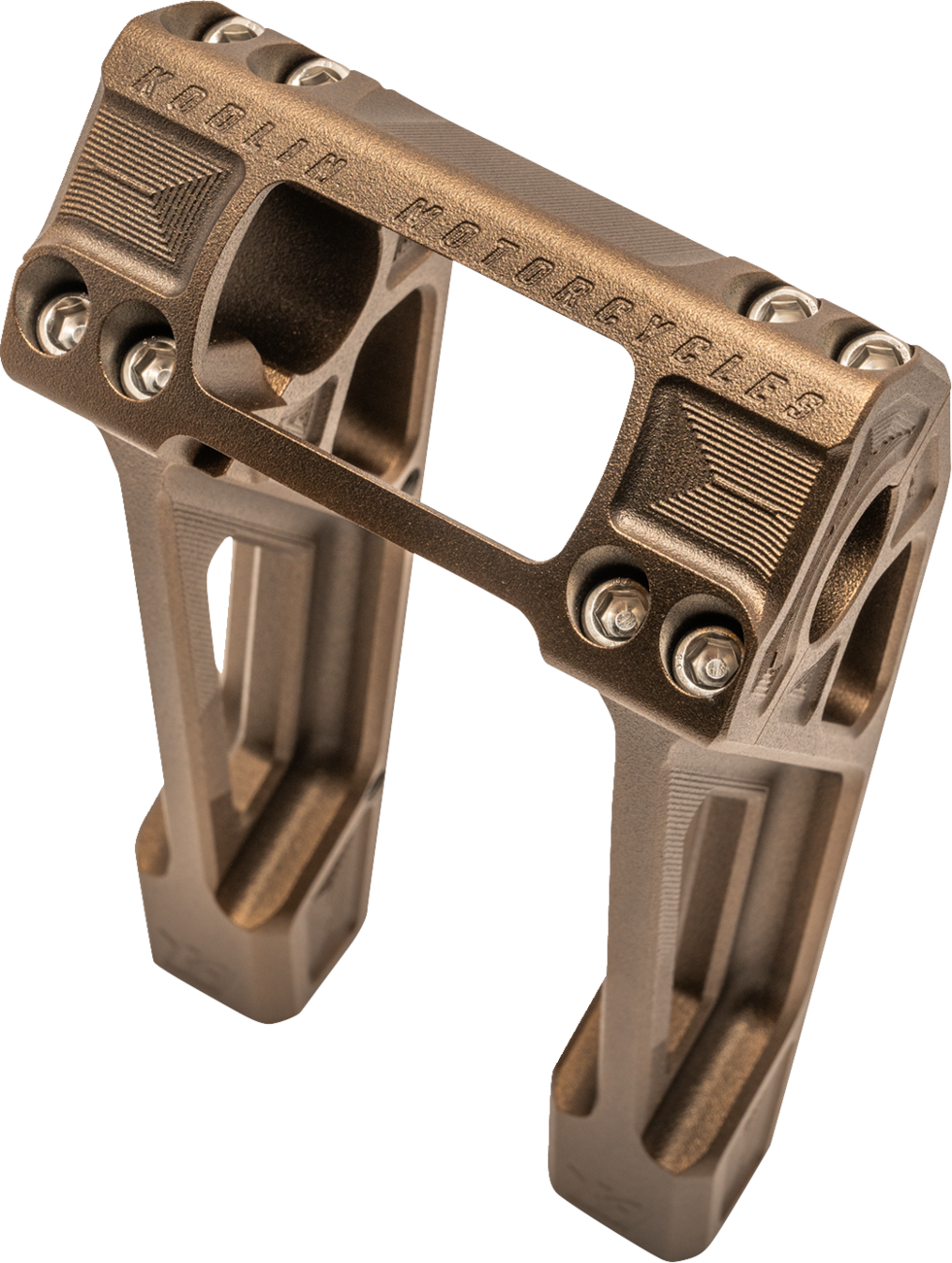 KODLIN USA Fastback Risers - 8" - Bronze K55122B