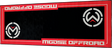 MOOSE OFFROAD Bike Pad - Red HCRDM802102