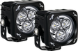 Vision X Light Cannon - CG2 - 3" - Multi LED - Square - Selective Yellow Lens 9945880