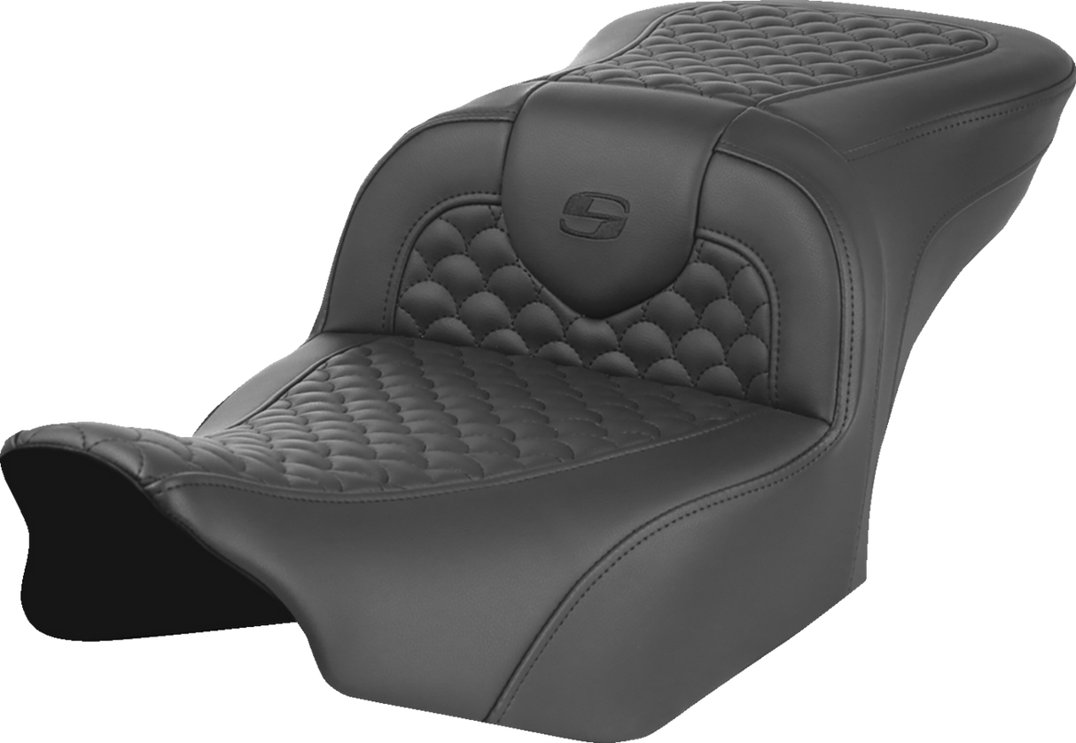 SADDLEMEN Roadsofa* Seat - Scallop Stitch - Without Backrest - FLTR/FLHX '23-'24 823-07-20800