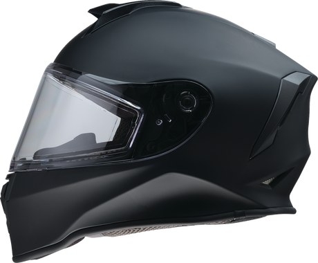 Z1R Youth Warrant Snow Helmet - Flat Black - Large 0122-0146
