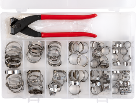 MOOSE OFFROAD Ear Clamp with Jaw Pincer - Assortment - Kit T03-6243K