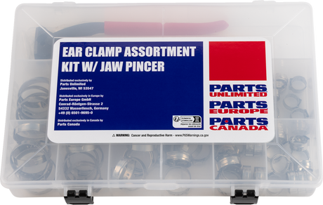 MOOSE OFFROAD Ear Clamp with Jaw Pincer - Assortment - Kit T03-6243K