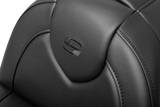 SADDLEMEN RoadSofa* Seat with Backrest - Black Stitch - FXBR/S '18-'20 - Part 818-31-187BR