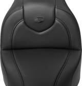 SADDLEMEN RoadSofa* Seat with Backrest - Black Stitch - FXBR/S '18-'20 - Part 818-31-187BR