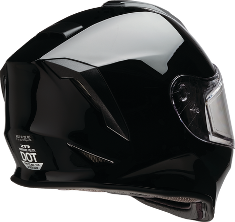 Z1R Youth Warrant Snow Helmet - Black - Medium 0122-0142