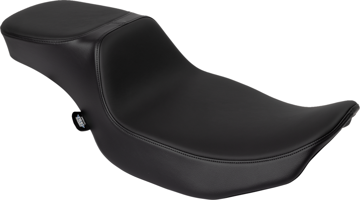 DRAG SPECIALTIES Predator III 2-Up Seat - Extended Reach - Solar Leather - Smooth - FLHX/FLTR '23-'24 4691E
