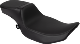 DRAG SPECIALTIES Predator III 2-Up Seat - Extended Reach - Solar Leather - Smooth - FLHX/FLTR '23-'24 4691E