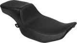 DRAG SPECIALTIES Predator III 2-Up Seat - Extended Reach - Vinyl - Smooth - FLHX/FLTR '23-'24 4691A
