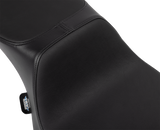DRAG SPECIALTIES Predator III 2-Up Seat - Extended Reach - Vinyl - Smooth - FLHX/FLTR '23-'24 4691A