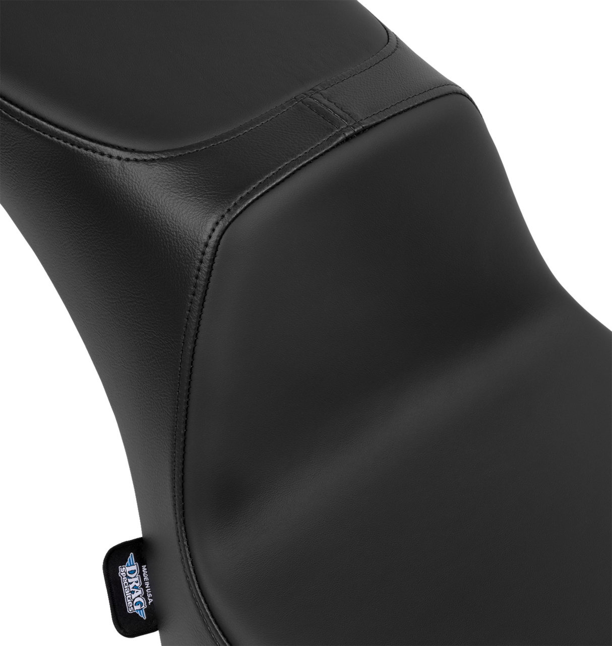 DRAG SPECIALTIES Predator III 2-Up Seat - Solar Leather - Smooth - FL '00-'17 4689E