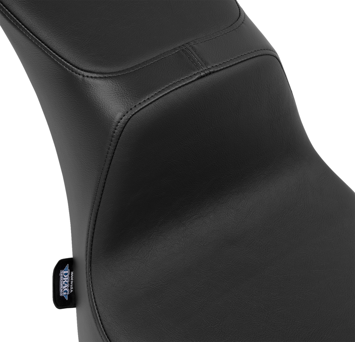 DRAG SPECIALTIES Predator III 2-Up Seat - Vinyl - Smooth - FL '00-'17 4689A