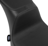 DRAG SPECIALTIES Predator III 2-Up Seat - Vinyl - Smooth - FL '00-'17 4689A