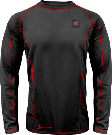 GERBING HEATED CLOTHING 7 V Heated Base Layer Shirt - 3XL GER-BLS-7V-M-BLK-3XL