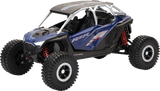 NEW RAY TOYS Polaris RZR Pro R4 Rock Crawler - 1:18 Scale - Azure Crystal 58466A