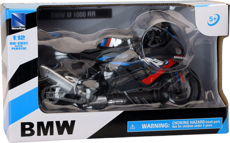 NEW RAY TOYS BMW M1000RR Mini Bike - 1:12 Scale 58443