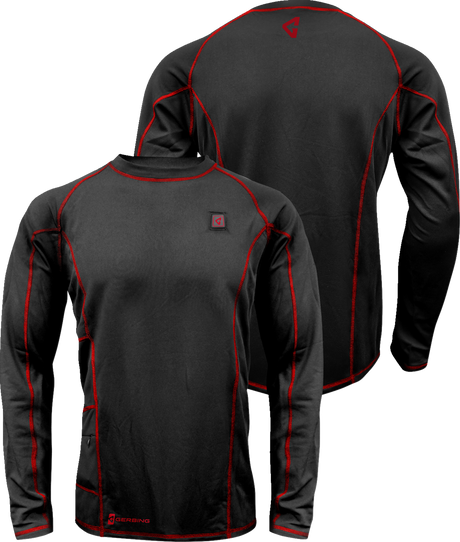 GERBING HEATED CLOTHING 7 V Heated Base Layer Shirt - 3XL GER-BLS-7V-M-BLK-3XL
