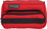 THRASHIN SUPPLY CO. Handlebar Bag Plus - Red THB-0017